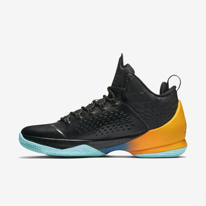 Jordan Melo M11 Black/Metallic Gold-Bright Ctrs-Lsr