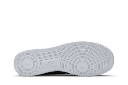 Nike Air Force 1 Low '07 Black White Pebbled Leather