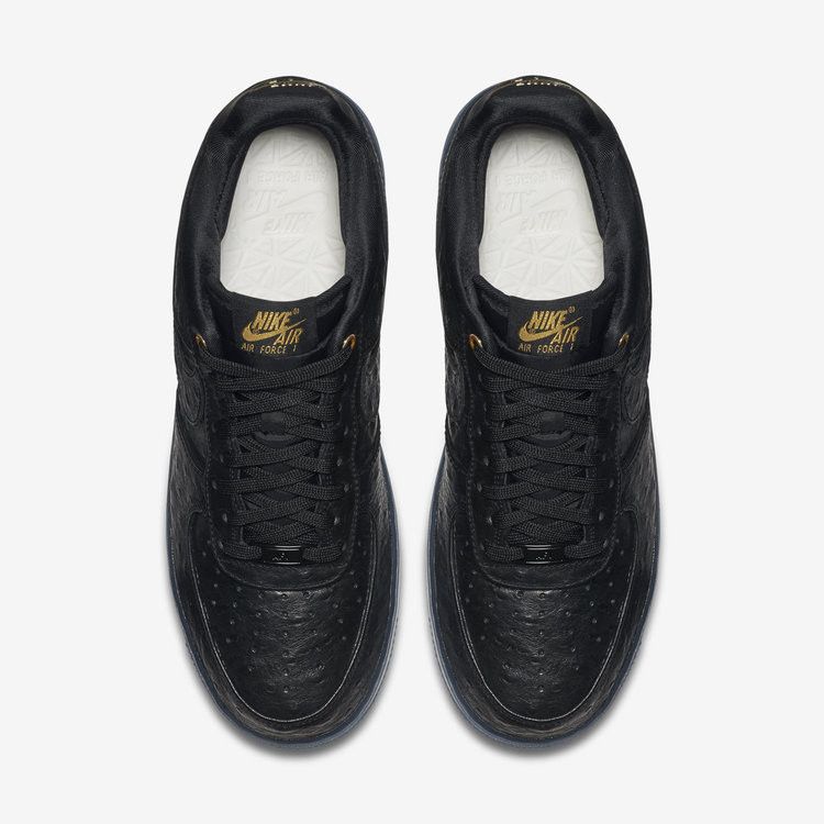 Nike Air Force 1 CMFT Lux Low Black Ostrich