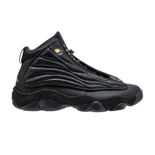 Jordan Pro Strong Black Metallic Gold