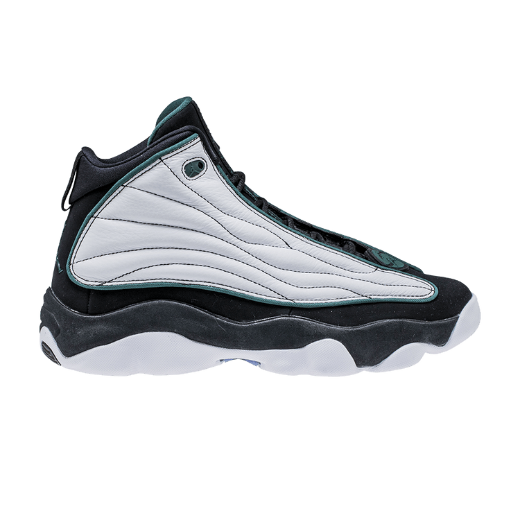 Jordan Pro Strong White Black Green