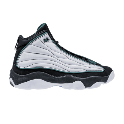 Jordan Pro Strong White Black Green