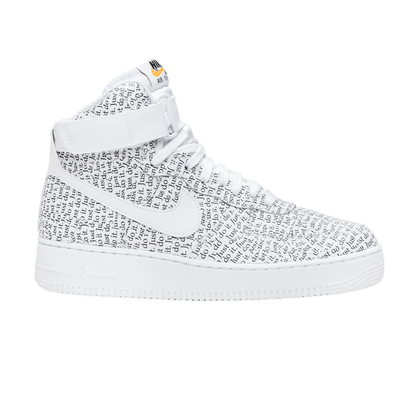 Nike Air Force 1 High Just Do It Pack White (Women's)