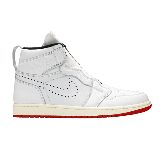 Jordan 1 Retro High Zip White University Red