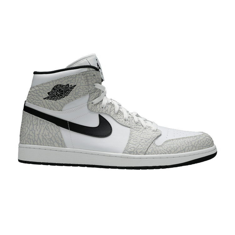 Jordan 1 Retro White Elephant Print