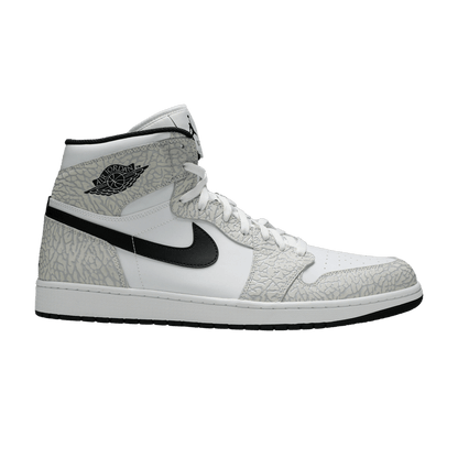 Jordan 1 Retro White Elephant Print