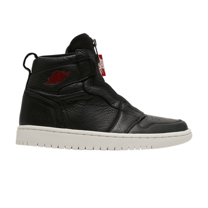 Jordan 1 Retro High Zip Black Gym Red Phantom (Women's)
