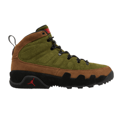 Jordan 9 Retro Boot NRG Military Brown Legion Green