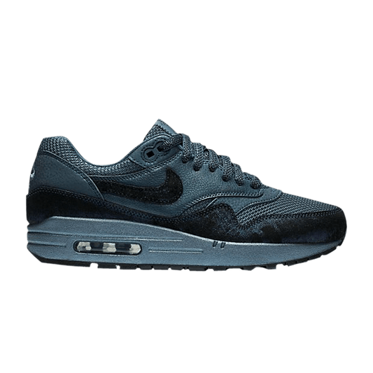Nike Air Max 1 Squadron Blue Metallic Armory Navy (Women's)