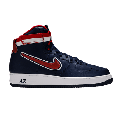 Nike Air Force 1 High Sport NBA Midnight Navy University Red