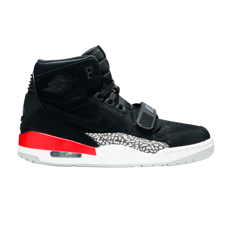 Jordan Legacy 312 Black Fire Red