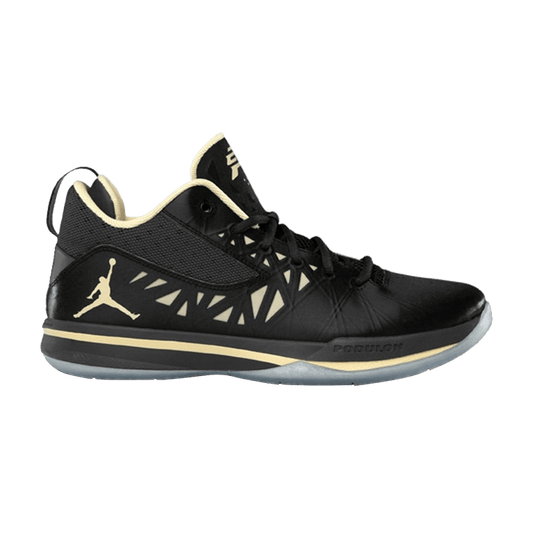 Jordan CP3.V Black Vegas Gold Anthracite