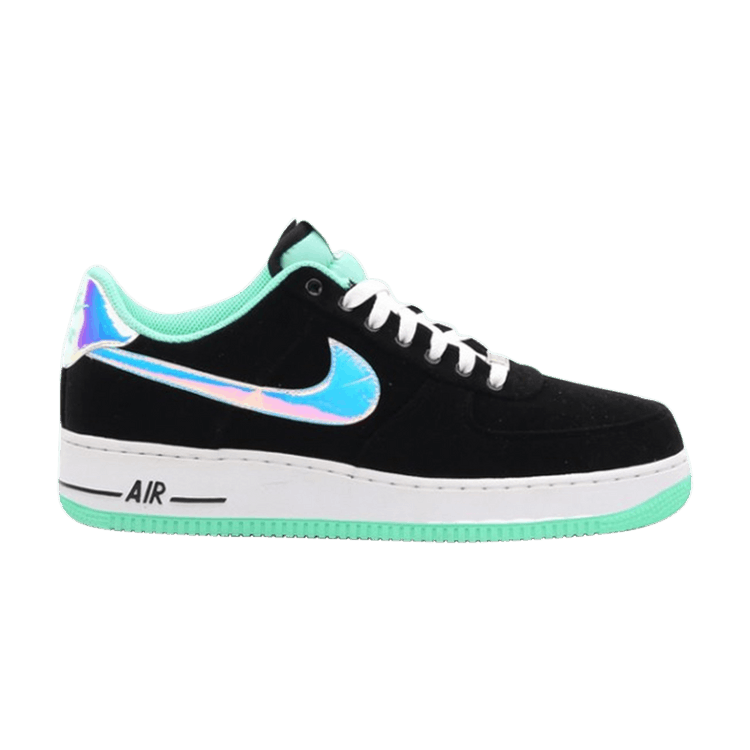 Nike Air Force 1 Low Black Green Glow