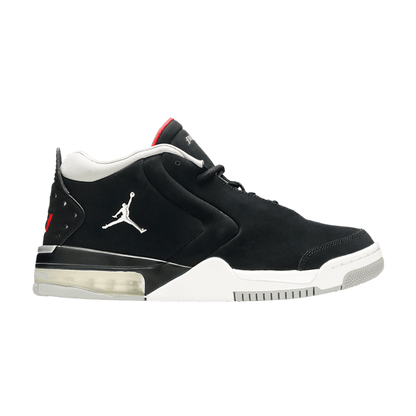 Jordan Big Fund Black Metallic Silver University Red