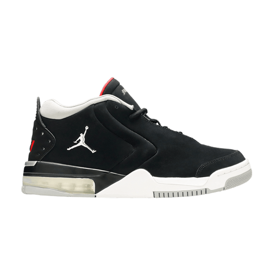 Jordan Big Fund Black Metallic Silver University Red