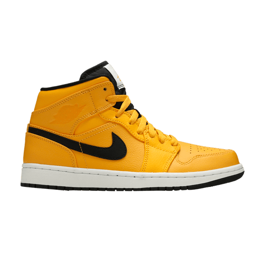 Jordan 1 Mid University Gold Black