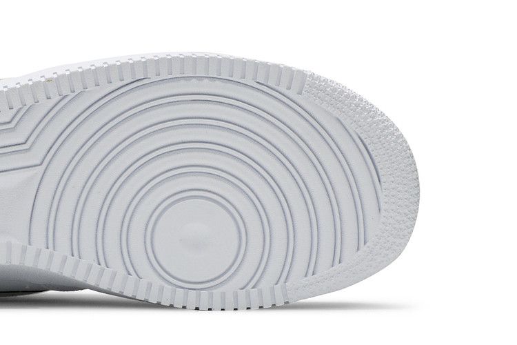 Nike Air Force 1 Low White Black Outline Swoosh