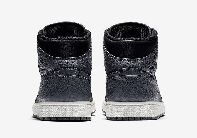 Jordan 1 Retro Mid Black Dark Grey