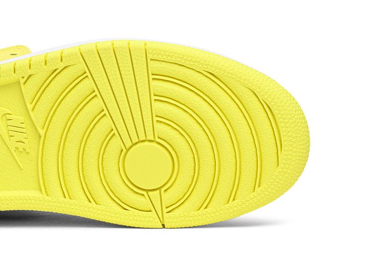 Jordan 1 Mid Dynamic Yellow Floral (PS)