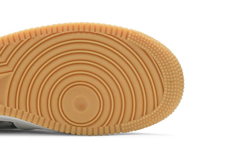 Nike Air Force 1 Low White Ripstop Camo Black Gum