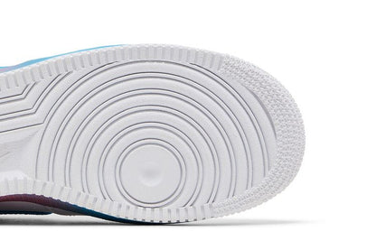 Nike Air Force 1 High Gradient White Blue Fury Ember Glow