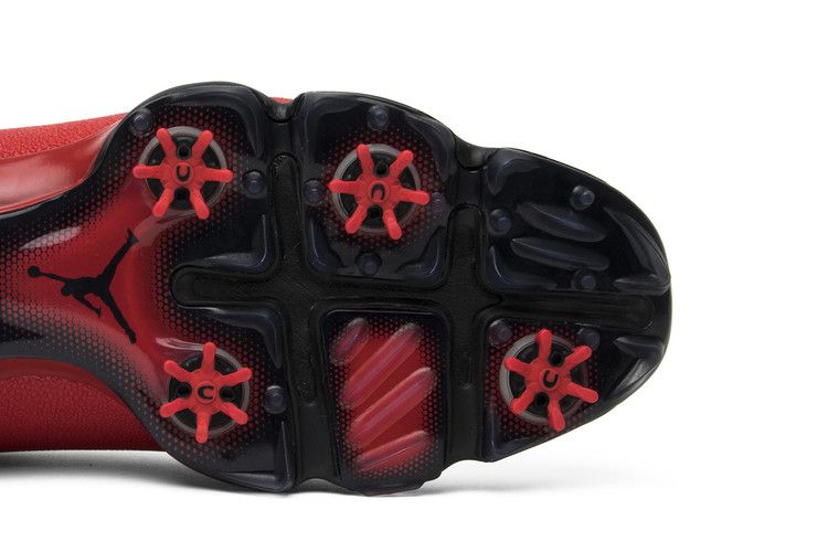 Jordan 13 Retro Golf Cleat White Red