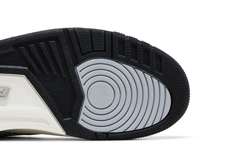 Jordan Legacy 312 Low White Black Elephant Swoosh