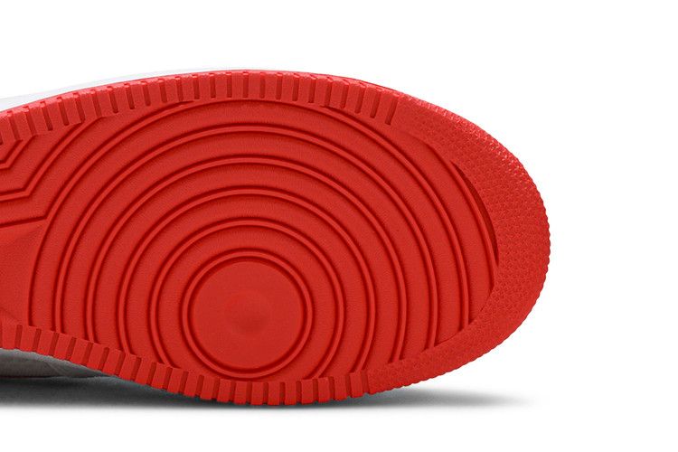 Nike Air Force 1 Low Transparent White Crimson