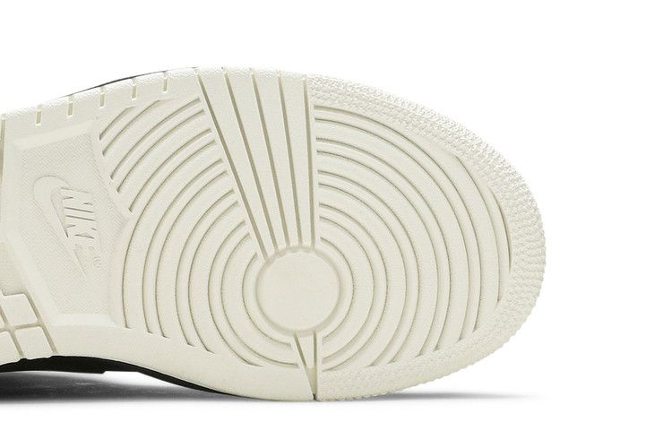 Jordan 1 Mid Glitter Black (Women's)