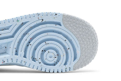 Nike Air Force 1 Low Crater Flyknit White Ice Blue (Women's)