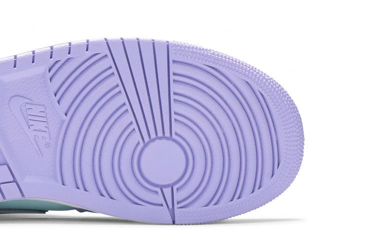 Jordan 1 Mid Purple Aqua