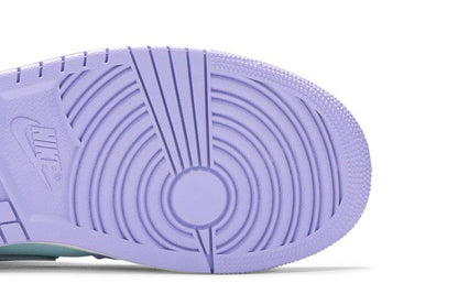 Jordan 1 Mid Purple Aqua