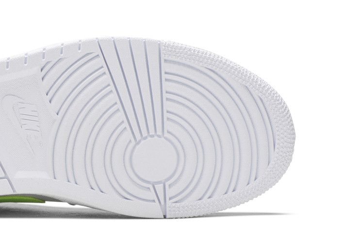 Jordan 1 Low White Multi-Color Swoosh