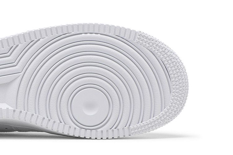 Nike Air Force 1 Low Triple White Tumbled Leather