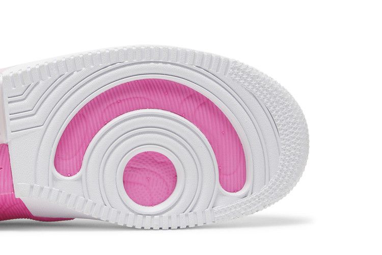 Nike Air Force 1 Low React White Black Pink Spell