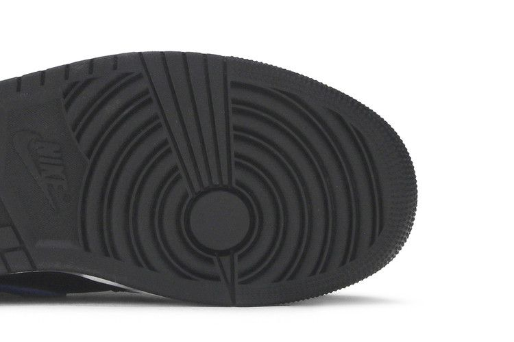 Jordan 1 Mid Hyper Royal Tumbled Leather