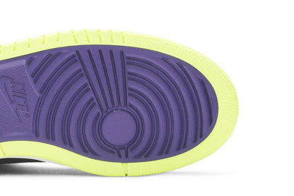 Jordan 1 High Zoom Air CMFT Black Court Purple Lemon Venom (Women's)