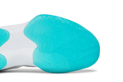 Jordan Zion 1 White Dynamic Turquoise