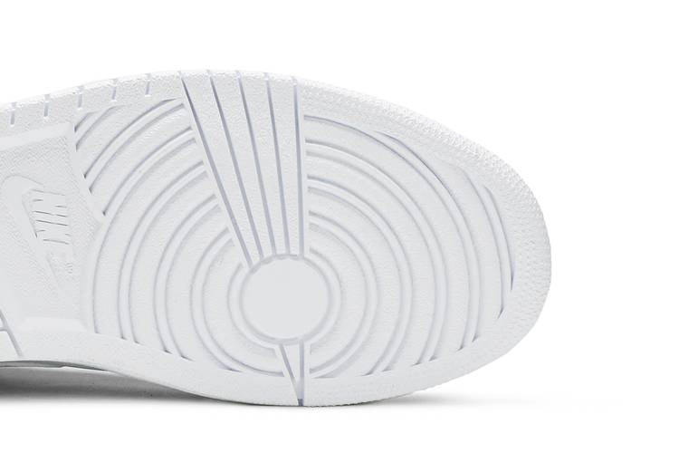 Jordan 1 Low Triple White Tumbled Leather