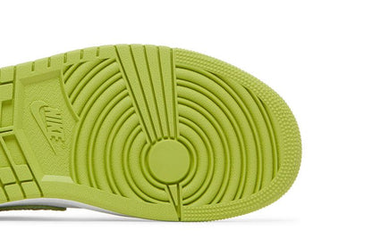 Jordan 1 Mid Green Python (Women's)