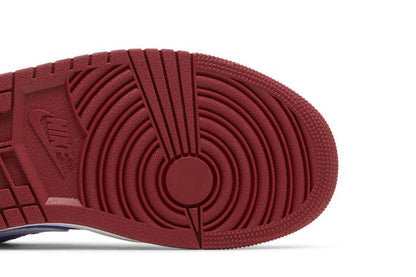 Jordan 1 Low Pomegranate Medium Blue (Women's)