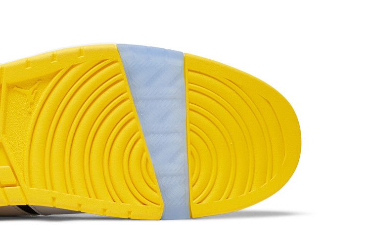 Jordan Nu Retro 1 Low Black Tour Yellow White