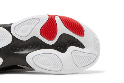 Jordan Max Aura 4 White Black University Red