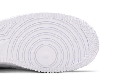 Nike Air Force 1 Low '07 Essential White Black Gold Mini Swoosh (Women's)