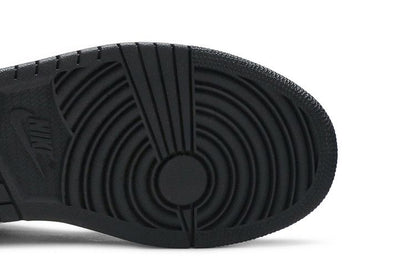 Jordan 1 Low Brushstroke Swoosh Black