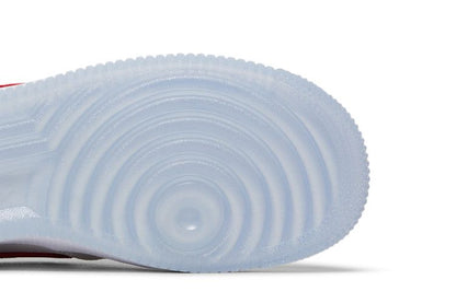 Nike Air Force 1 Low '07 Satin White Varsity Red (Women's)