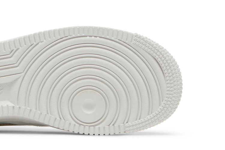 Nike Air Force 1 Low White Gold Glitter Swoosh (Women's)