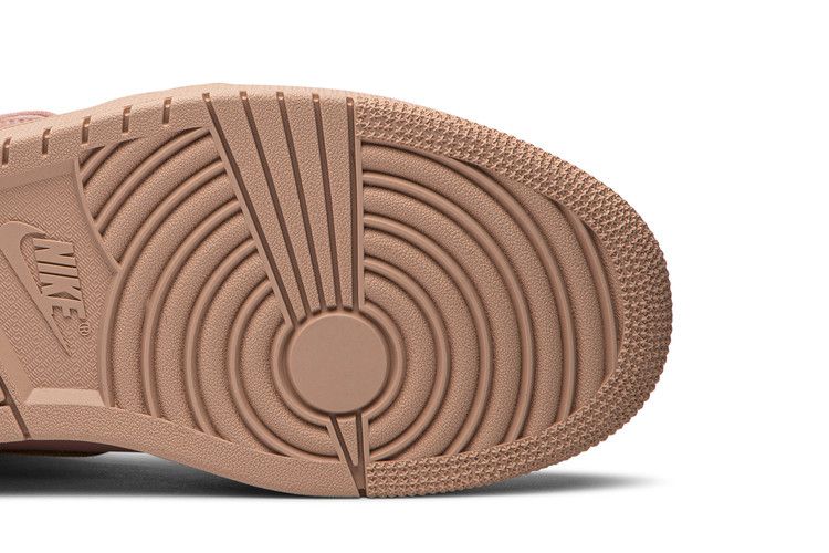 Jordan 1 Mid Coral Gold