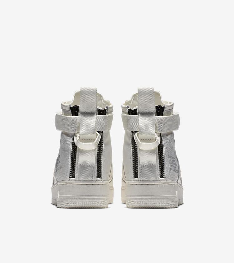 Nike SF Air Force 1 Mid Triple Ivory
