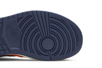 Jordan 1 Mid Turf Orange Blue Void (Women's)